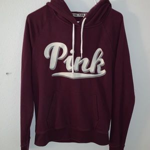 PINK maroon sweatshirt